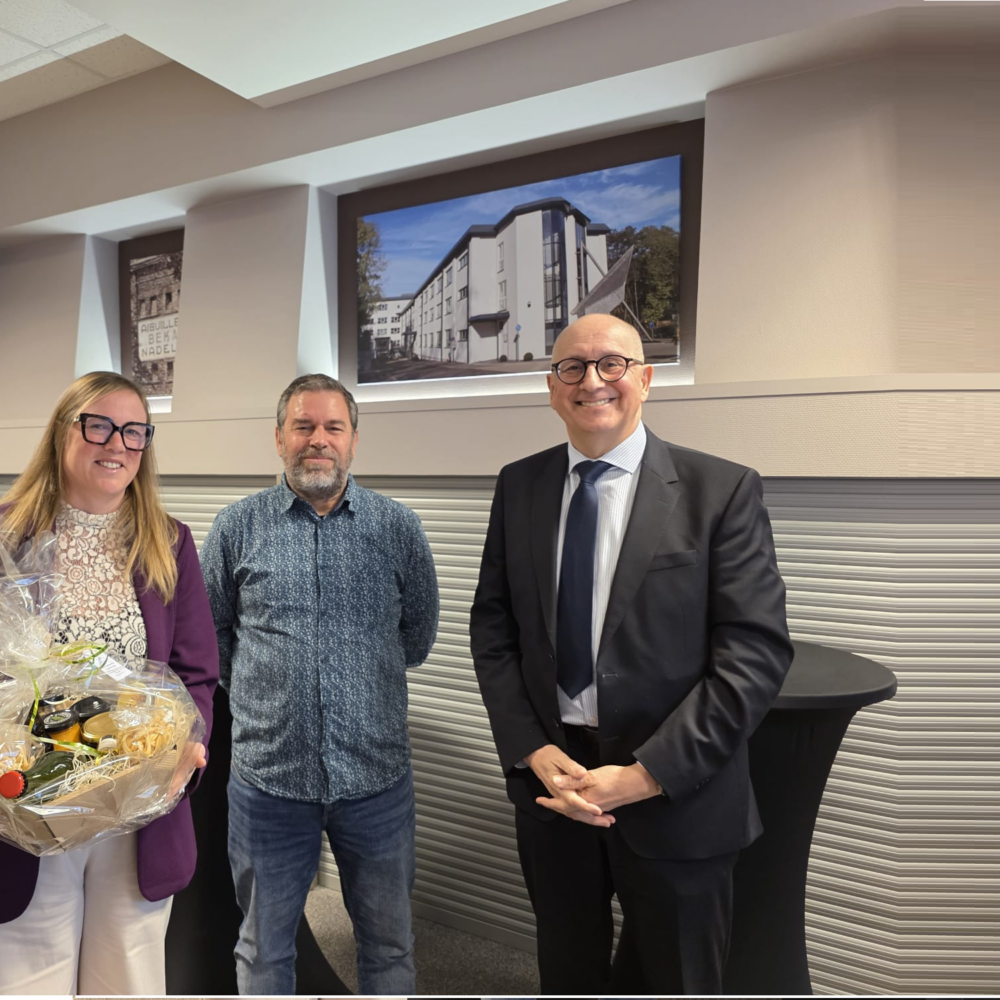 Verabschiedung von Laurie Van Isacker als WSR-Präsidentin